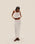 IVANA KNIT SKIRT OFF-WHITE