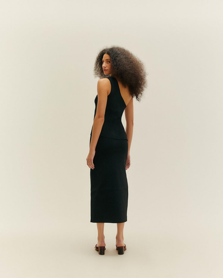 KNIT BIANCA SHIRT BLACK