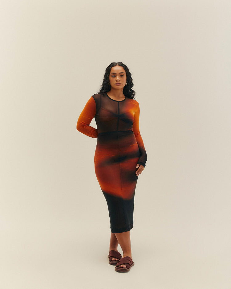 INAH TOP FACE PRINT