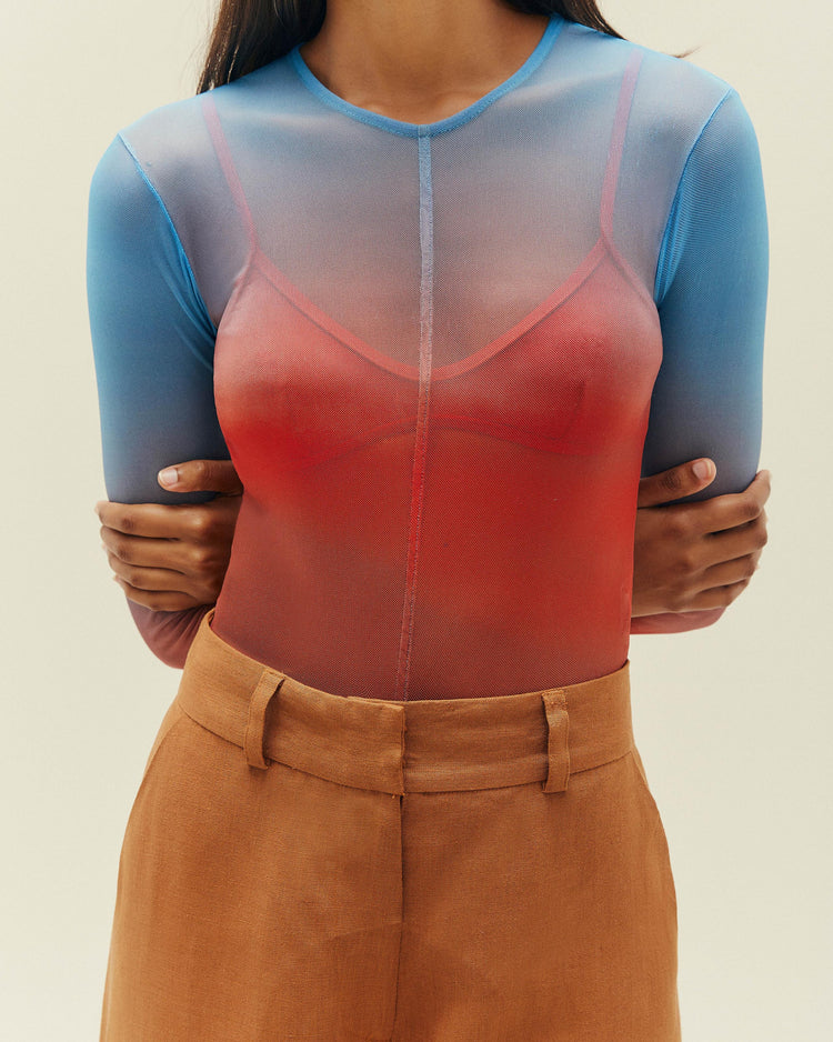 CAMISETA INAH CON ESTAMPADO OMBRE