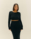 KNIT MARTA SHIRT BLACK