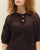 BLUSA JOANA TRICOT BRAUNA BROWN