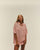 KNIT JOANA BLOUSE ROSEHIP
