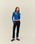 ISADORA COBALT BLUE KNIT BLOUSE
