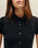 VIVIANE SPORT KNIT BLOUSE BLACK