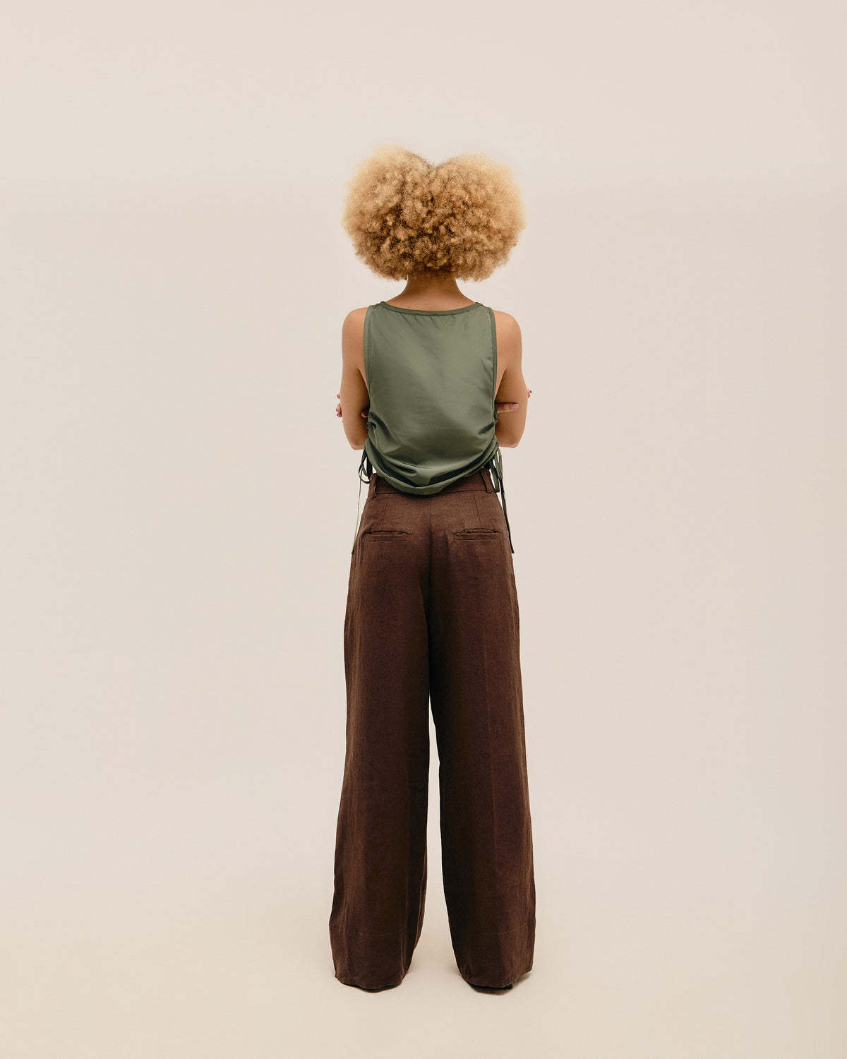 BIU BLOUSE OLIVE GREEN
