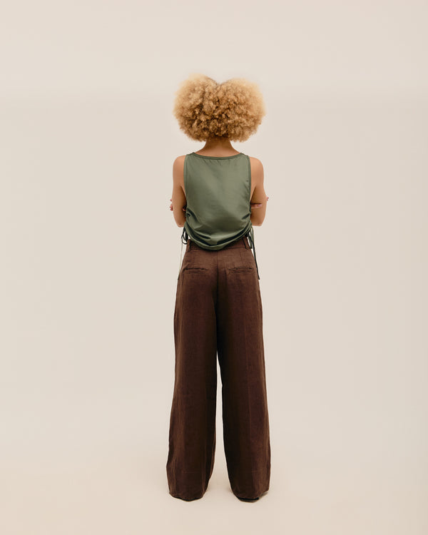 BIU BLOUSE OLIVE GREEN