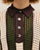 OVER-THE-KNEES KNIT TOP. OLIVE STRIPES