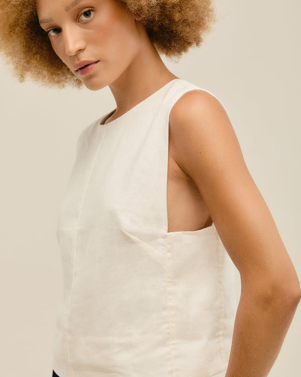 LINEN MARIANA BLANCO ROTO