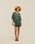 JOANA KNIT BLOUSE IN SEAWEED GREEN
