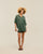 JOANA KNIT BLOUSE IN SEAWEED GREEN