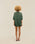JOANA KNIT BLOUSE IN SEAWEED GREEN