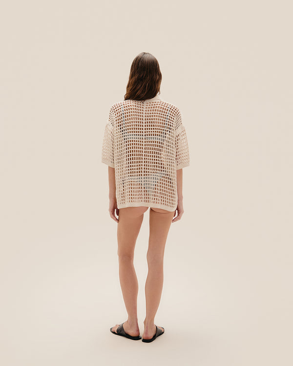 .MAGLIA SHEILA COLORE AVORIO