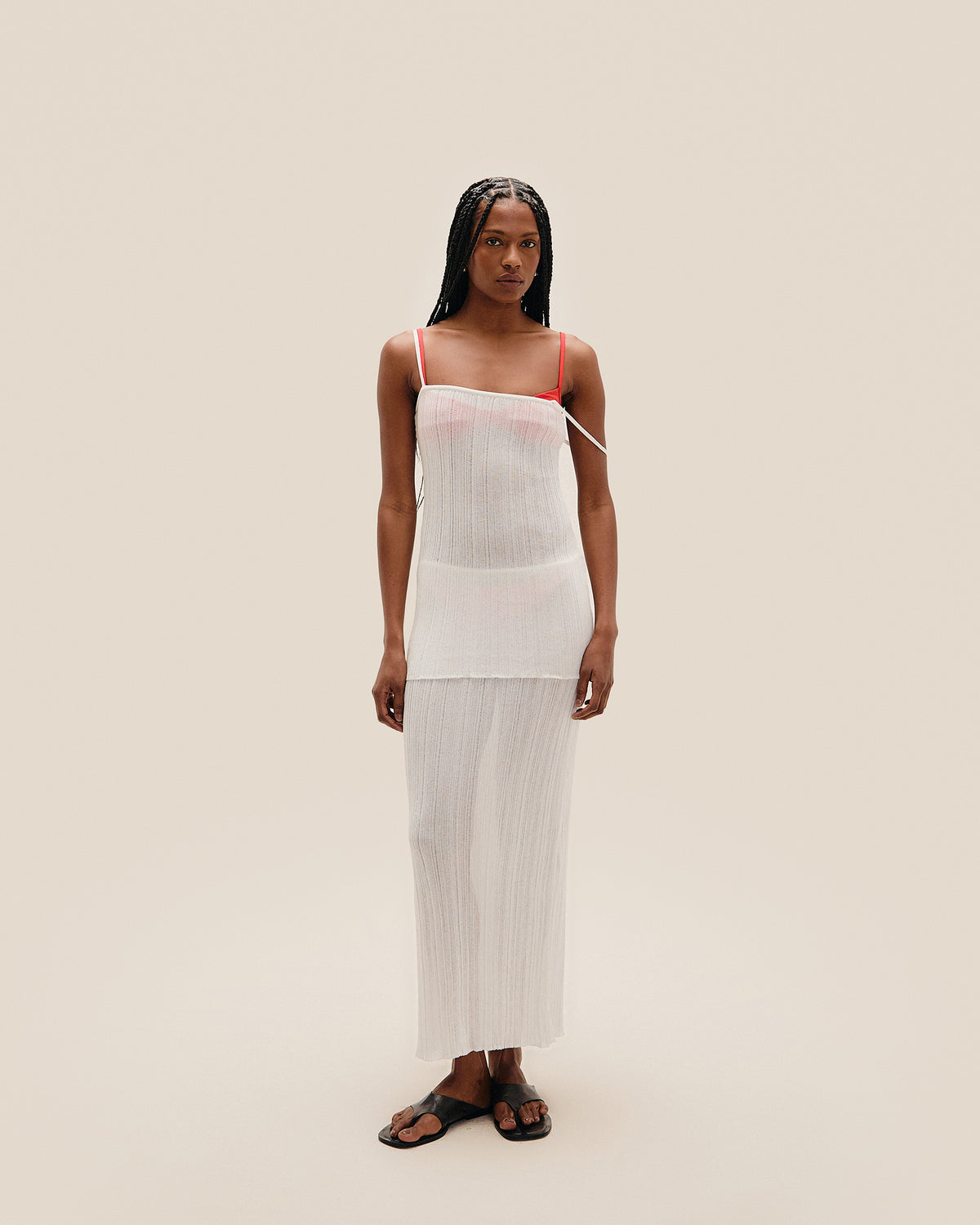 IVANA KNIT TOP OFF-WHITE