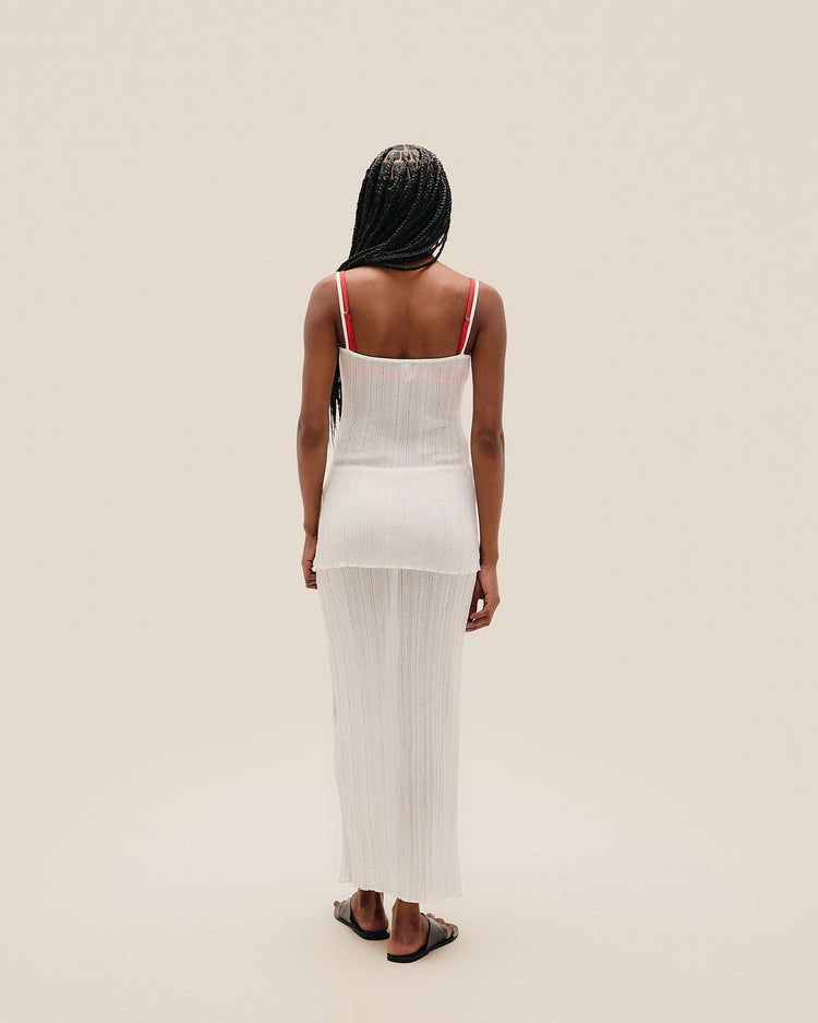 IVANA KNIT TOP OFF-WHITE