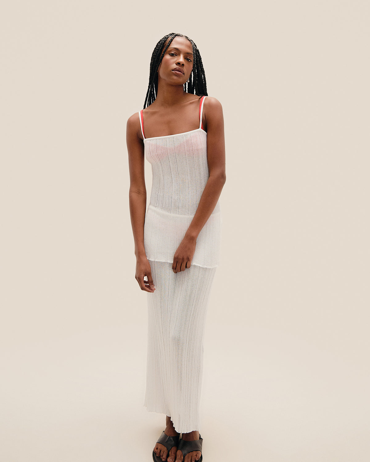 IVANA KNIT TOP OFF-WHITE