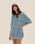 STRIPES JOANA KNIT SHIRT BARDI BLUE