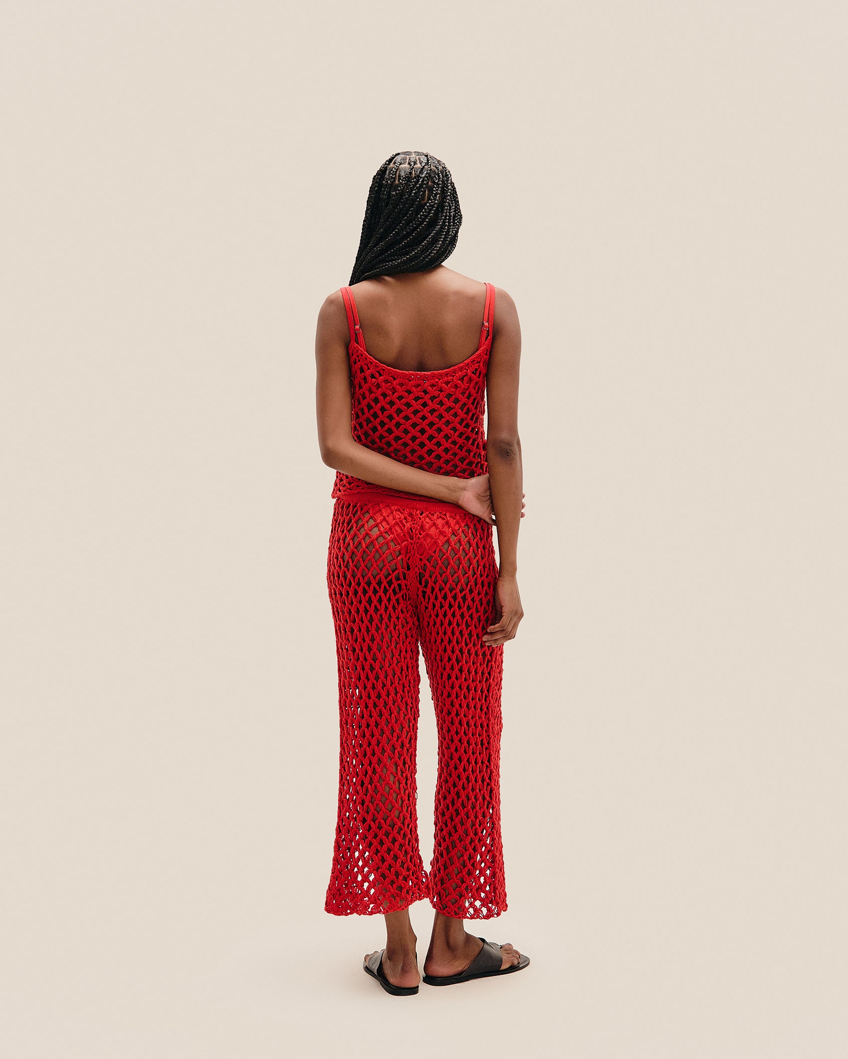 CLARA KNIT TOP RED SHIFT