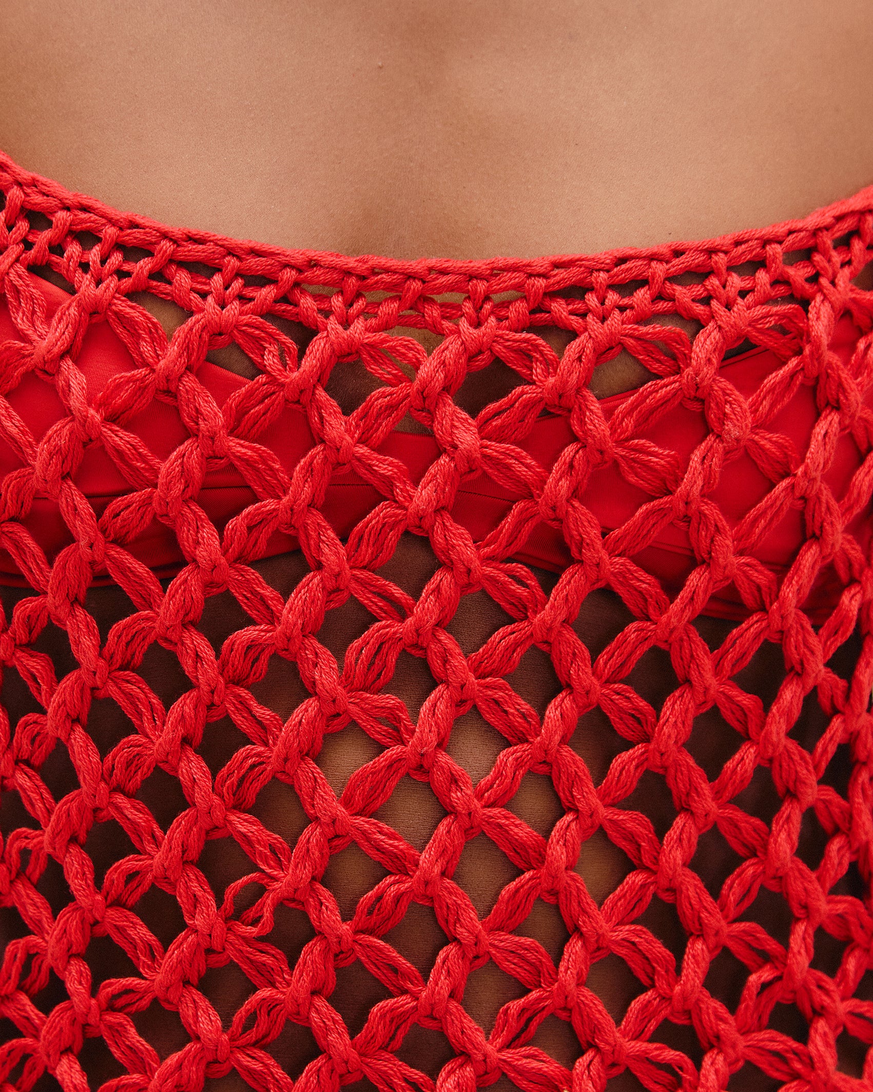 CLARA KNIT TOP RED SHIFT