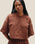 HANNA TOP MARRÓN MEDIO