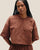 HANNA TOP MARRÓN MEDIO
