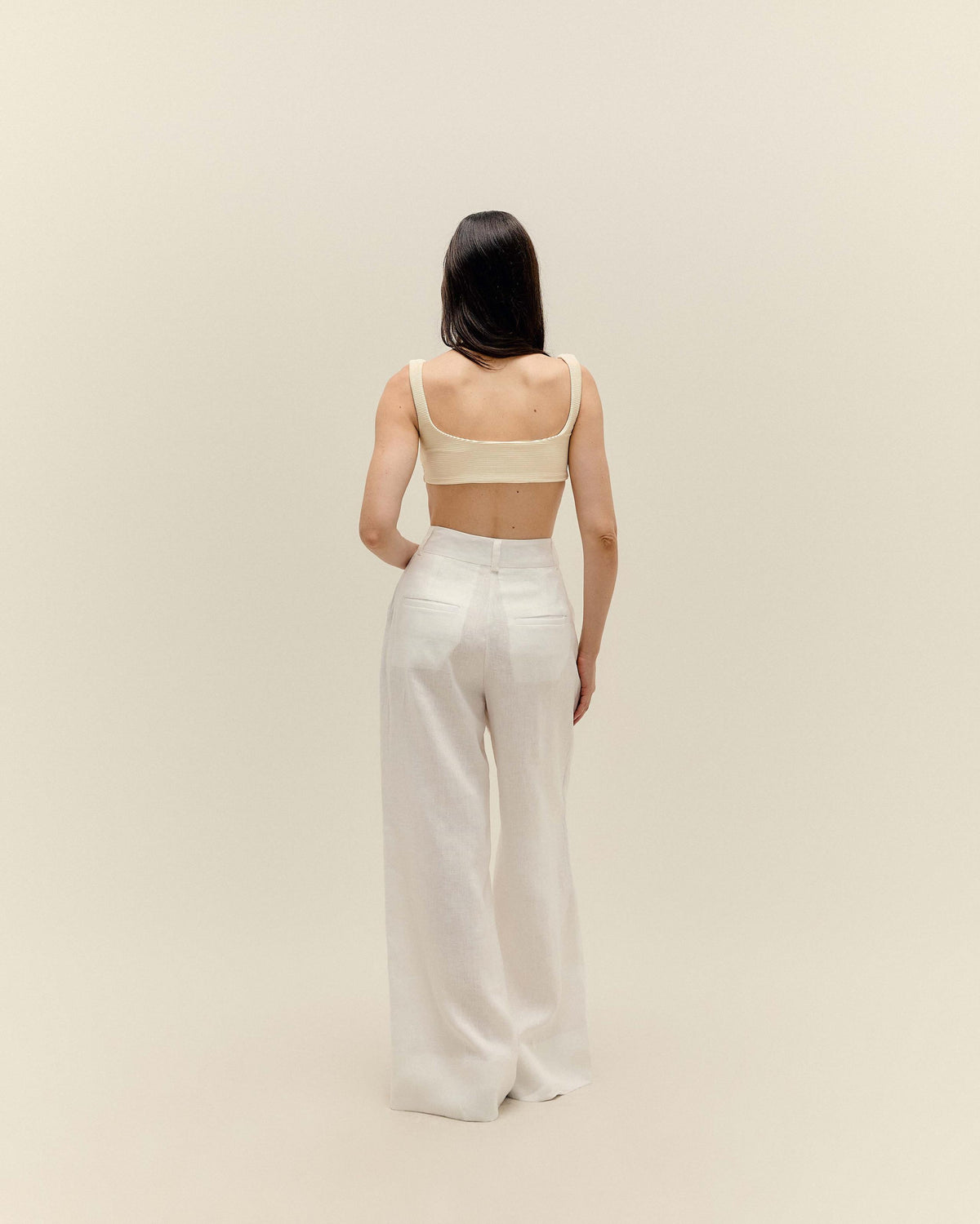 PANTALON GIOVANNA BLANC CASÉ