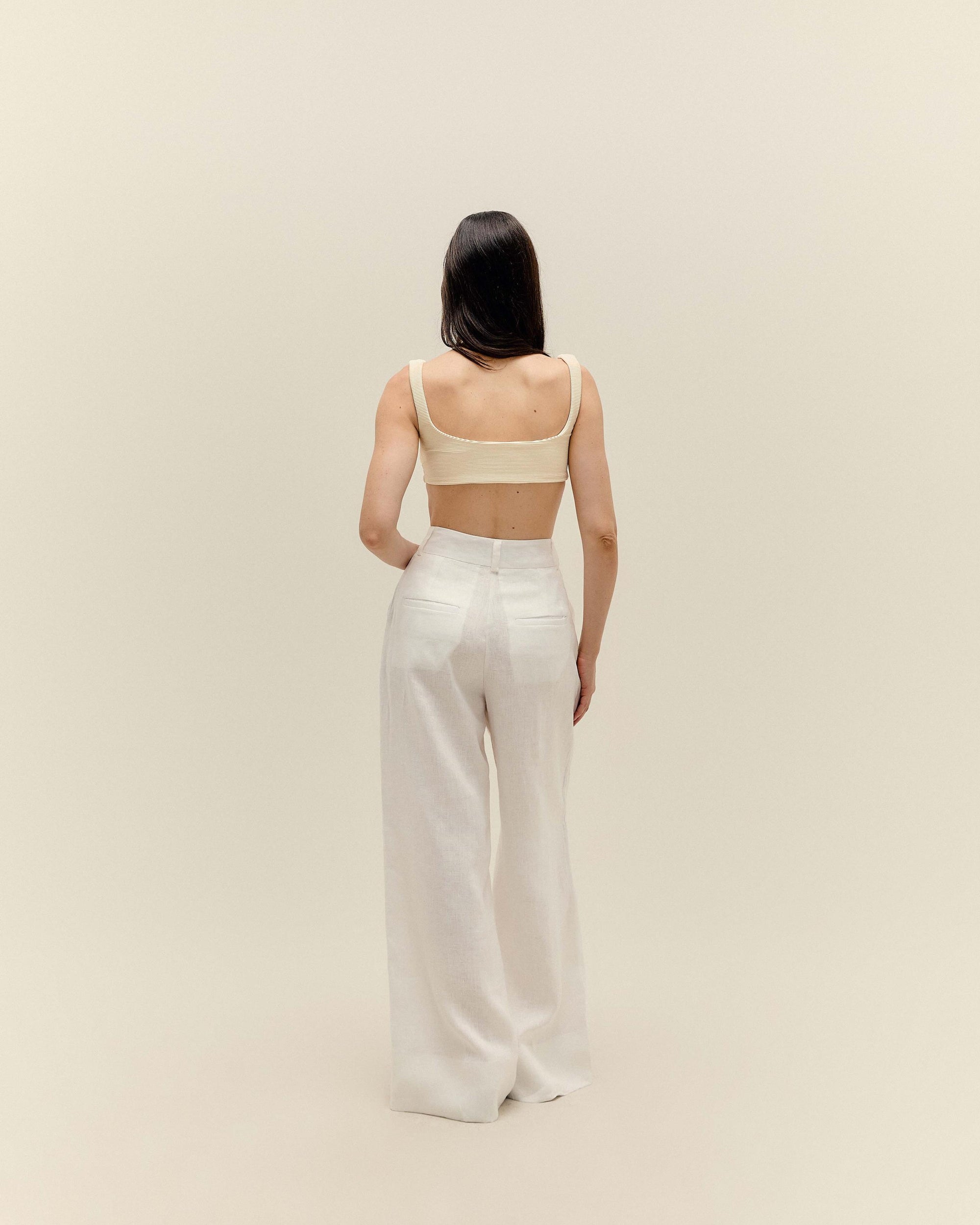 PANTALON GIOVANNA BLANC CASÉ