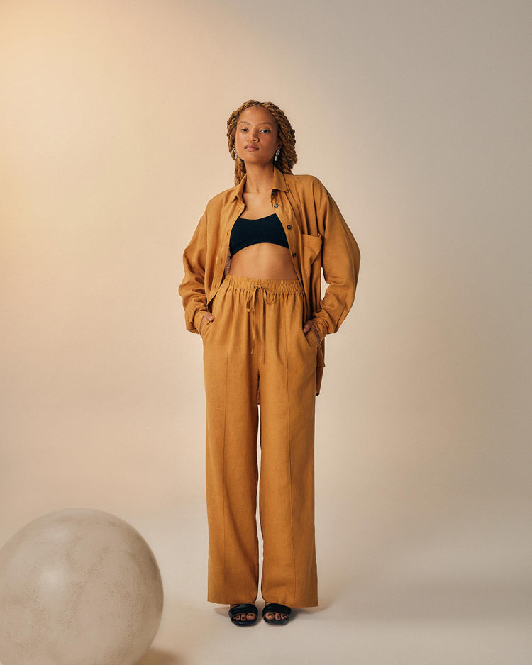 PANTALONI NAY BEIGE