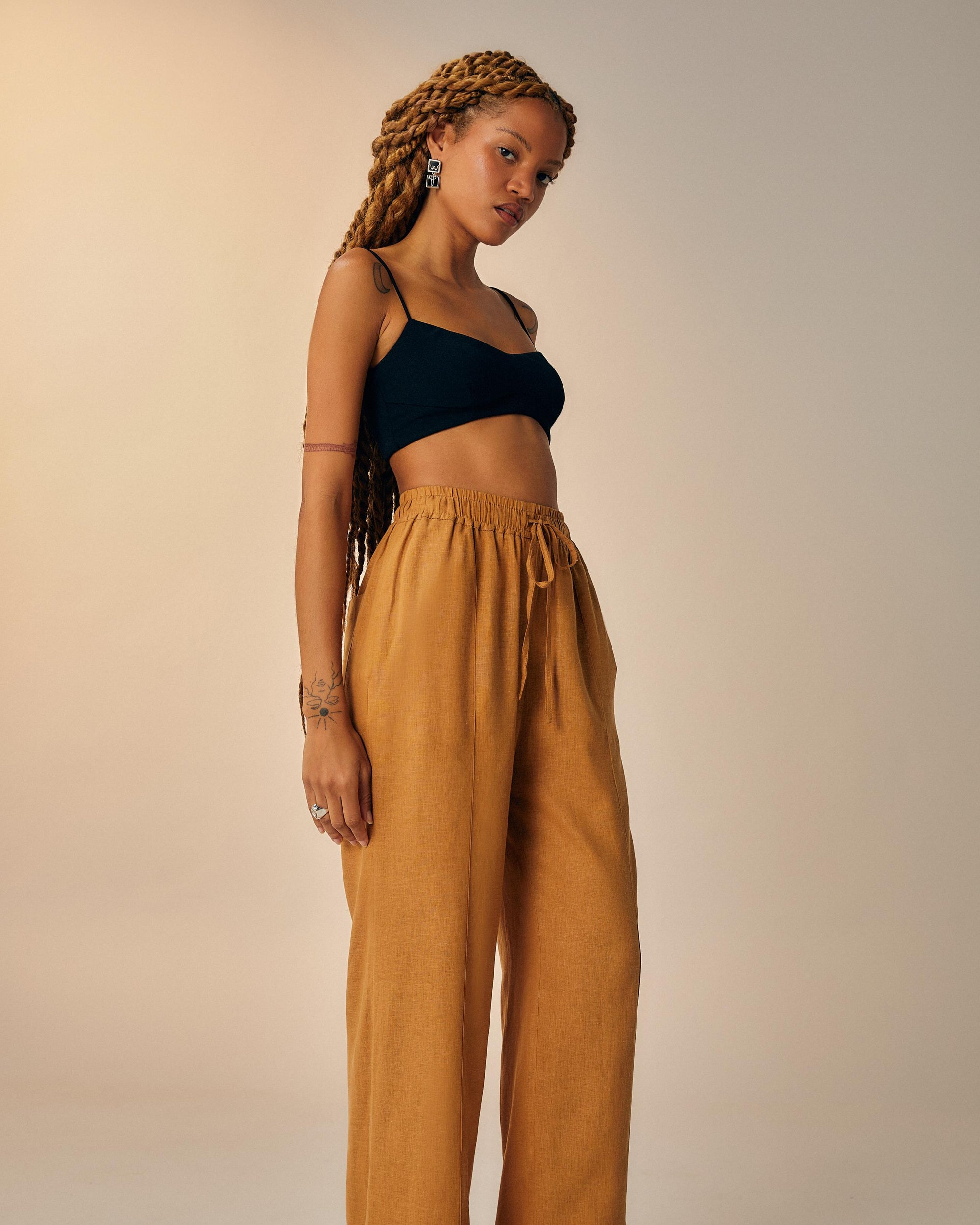 PANTALONI NAY BEIGE