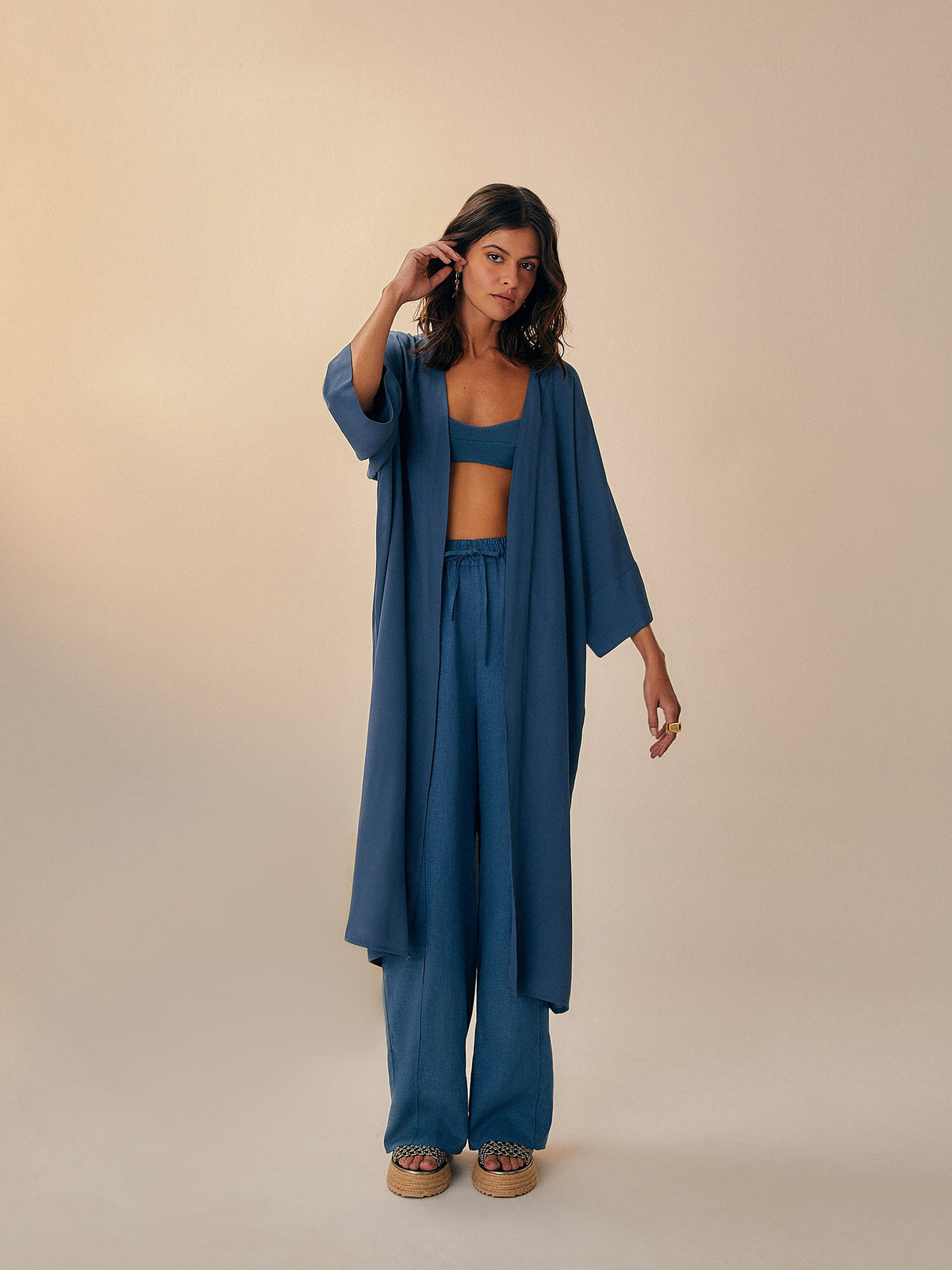 NAY PANTS DEEP BLUE