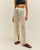 PANTALONI IN MAGLIA OLIVIA BIANCO SPORCO