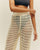 PANTALONI IN MAGLIA OLIVIA BIANCO SPORCO