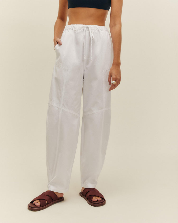 PANTALONI LAURA BIANCO SPORCO