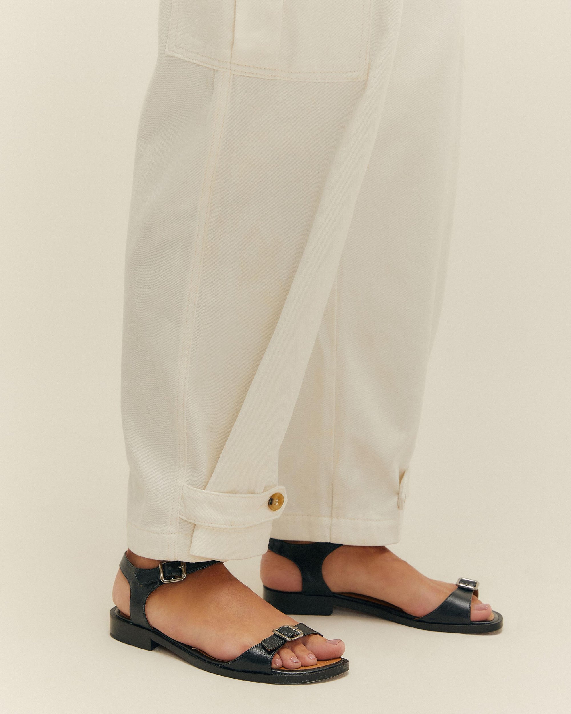 PANTALON ISABEL BLANC CASÉ