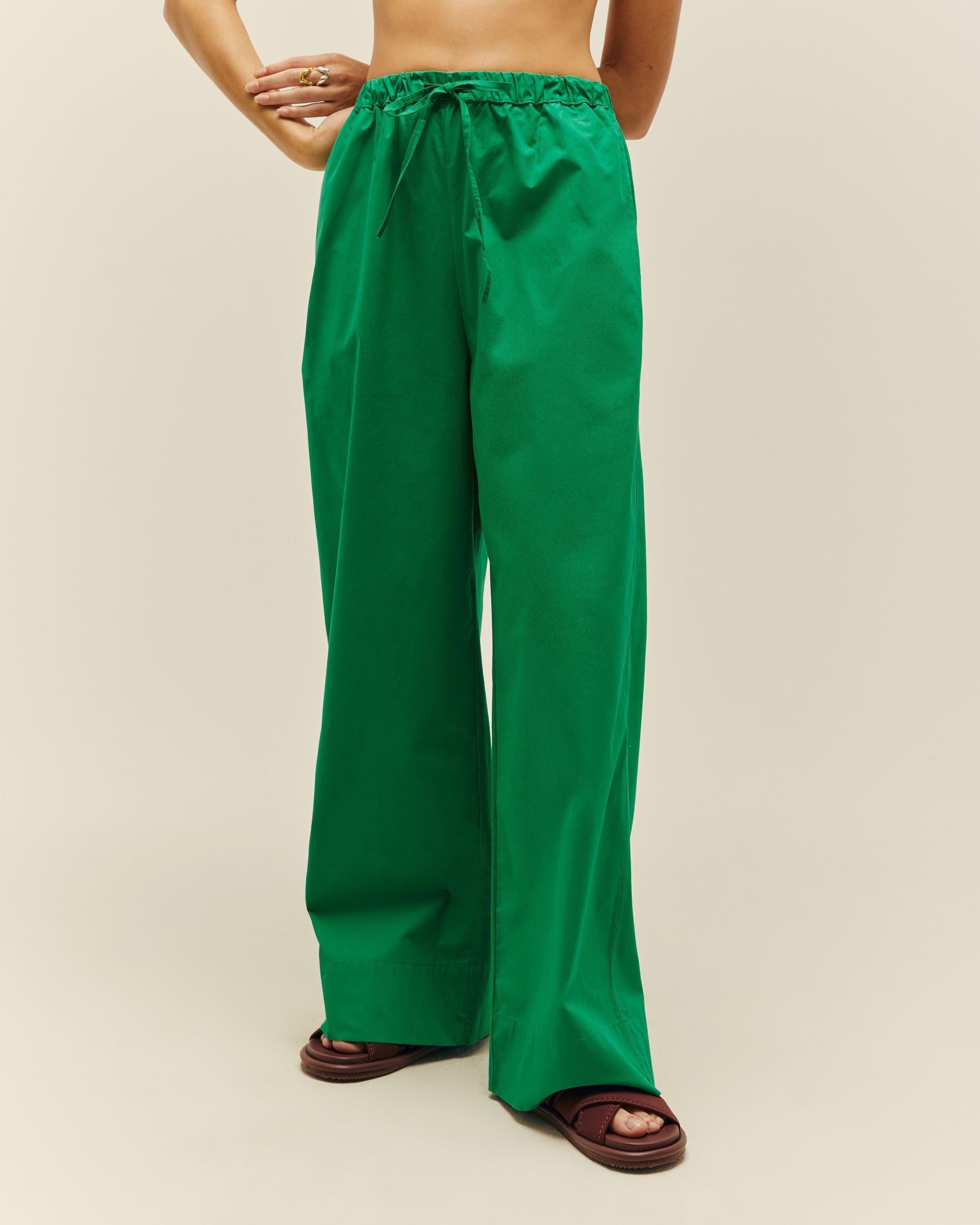 PANTALONI JEN VERDE DIGITALE