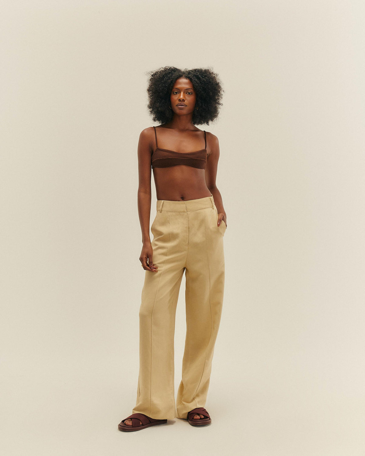 VERENA PANTS CUBAN SAND