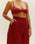 PANTALONI VERENA BORDEAUX