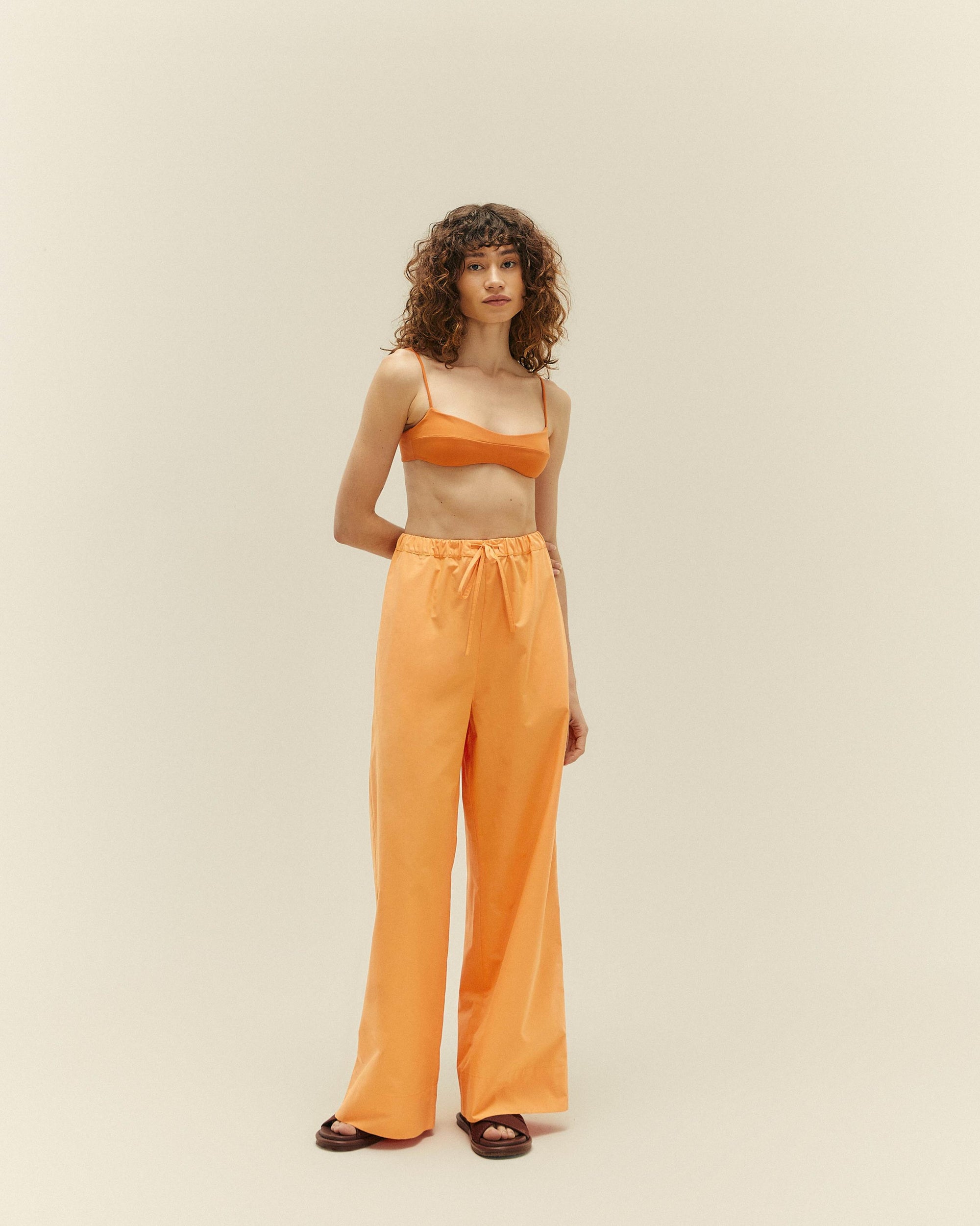 PANTALON JEN ABRICOT