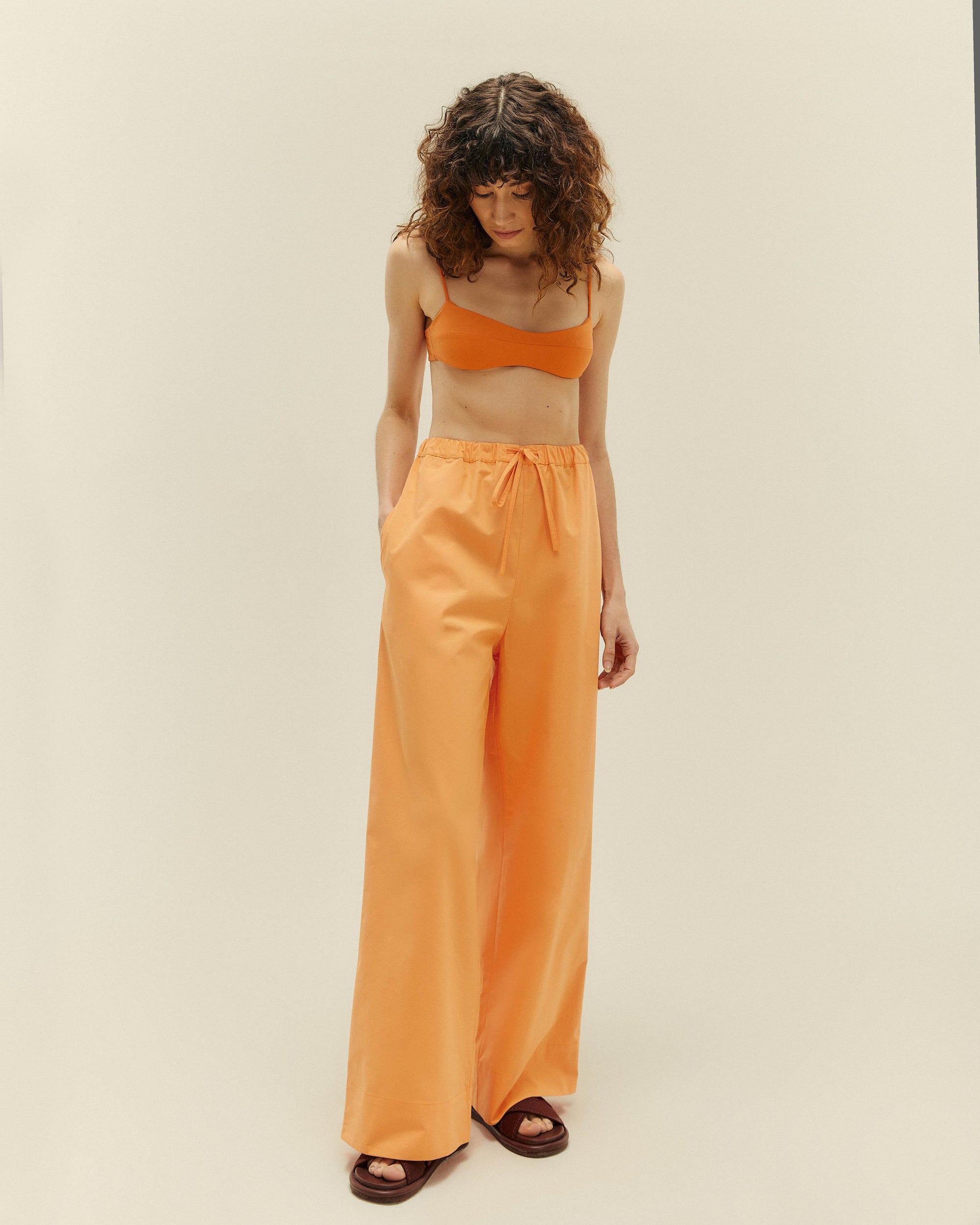 PANTALON JEN ABRICOT