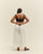 PANTALONI LIVIA BIANCO SPORCO