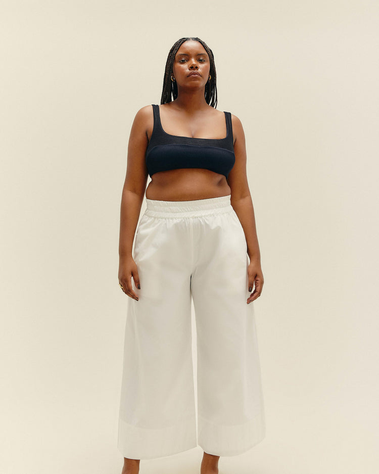 PANTALONI LIVIA BIANCO SPORCO