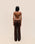 KNIT REBECA PANTS BRAUNA BROWN