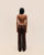 KNIT REBECA PANTS BRAUNA BROWN