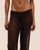 KNIT REBECA PANTS BRAUNA BROWN
