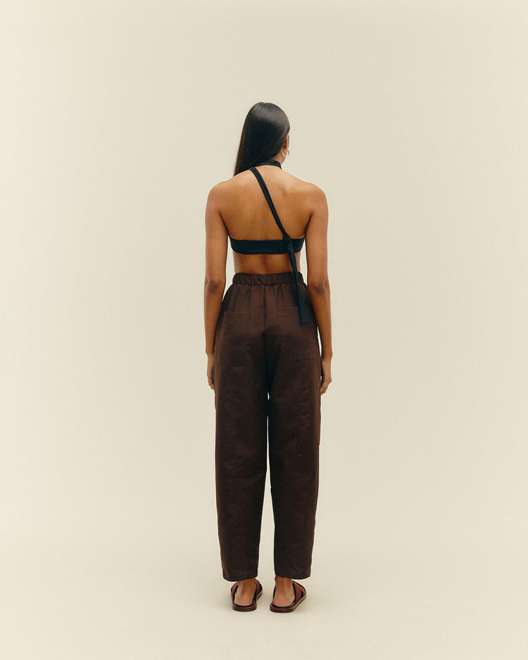 PANTALON VIVIAN BRAUNA MARRON