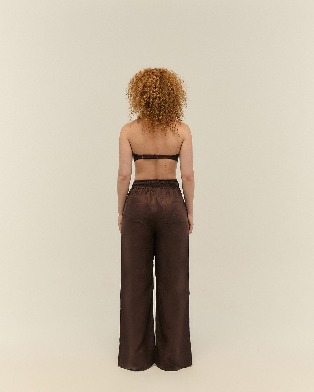 IRENE PANTS BRAUNA BROWN