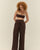 IRENE PANTS BRAUNA BROWN