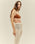 PANTALONI KNIT VICTORIA BIANCO SPORCO