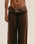 PANTALONES DE LINO GRAZI EN COLOR MARRÓN