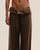PANTALONES DE LINO GRAZI EN COLOR MARRÓN